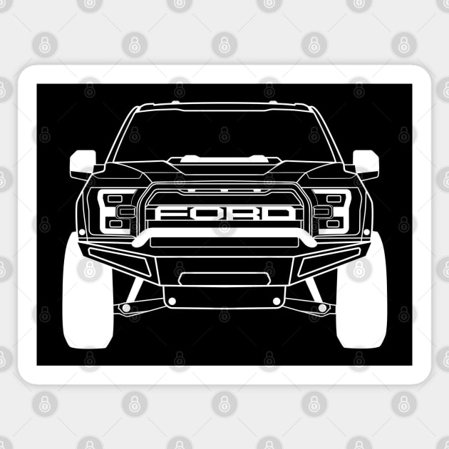 Raptor Truck Sticker by HSDESIGNS